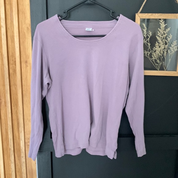 Vintage Peruvian Connection Pima Cotton Pullover LS Tee. Size S - Picture 1 of 6